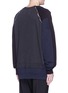 Back View - Click To Enlarge - MAISON MARGIELA - 'Re-edition' oversized patchwork sweatshirt