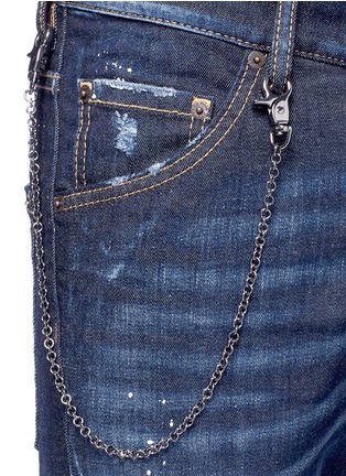 Detail View - Click To Enlarge - 71465 - 'Classic Kenny' slim fit distressed jeans