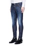 Front View - Click To Enlarge - 71465 - 'Classic Kenny' slim fit distressed jeans