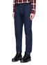 Front View - Click To Enlarge - 71465 - Shirred waist cotton twill pants