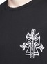 Detail View - Click To Enlarge - MARCELO BURLON - 'Ramon' embroidered cotton T-shirt