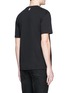 Back View - Click To Enlarge - MARCELO BURLON - 'Ramon' embroidered cotton T-shirt