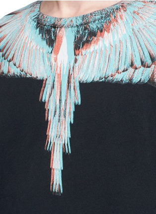Detail View - Click To Enlarge - MARCELO BURLON - 'Salvador' eagle print cotton sweatshirt