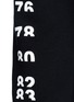 Detail View - Click To Enlarge - MARCELO BURLON - 'Paco' number print cotton sweatpants