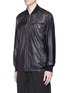 Front View - Click To Enlarge - MARCELO BURLON - 'Paco' number print jacket