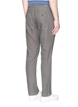 Back View - Click To Enlarge - ALEX MILL - Cotton ripstop dock pants