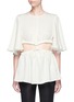 Main View - Click To Enlarge - ELLERY - 'Apocalyptic' cutout waist satin crepe top