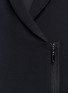 Detail View - Click To Enlarge - MATICEVSKI - 'Neo' peaked hem suiting blazer
