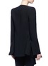 Back View - Click To Enlarge - MATICEVSKI - 'Neo' peaked hem suiting blazer