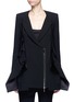 Main View - Click To Enlarge - MATICEVSKI - 'Neo' peaked hem suiting blazer