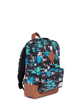 Figure View - Click To Enlarge - HERSCHEL SUPPLY CO. - 'Heritage' space print kids backpack
