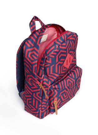 Detail View - Click To Enlarge - HERSCHEL SUPPLY CO. - 'Heritage' maze print kids backpack