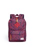 Main View - Click To Enlarge - HERSCHEL SUPPLY CO. - 'Heritage' maze print kids backpack