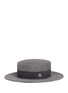 Figure View - Click To Enlarge - MAISON MICHEL - 'Kiki' rabbit furfelt boater hat