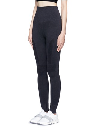 Front View - Click To Enlarge - 72883 - 'Eleven' circular knit leggings