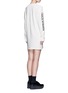 Back View - Click To Enlarge - OPENING CEREMONY - 'Bill' logo print T-shirt dress