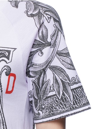 Detail View - Click To Enlarge - OPENING CEREMONY - 'One' dollar bill print cotton T-shirt