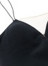Detail View - Click To Enlarge - ALEXANDER WANG - Mesh V-neck spaghetti strap dress