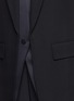 Detail View - Click To Enlarge - ALEXANDER WANG - Double layer satin collar tuxedo vest
