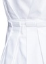 Detail View - Click To Enlarge - ALEXANDER WANG - Peplum back sleeveless shirt