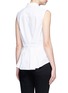 Back View - Click To Enlarge - ALEXANDER WANG - Peplum back sleeveless shirt