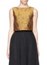 Main View - Click To Enlarge - ALICE & OLIVIA - 'Cerra' floral jacquard top