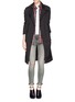 Figure View - Click To Enlarge - RAG & BONE - 'Water St' ripped skinny jeans