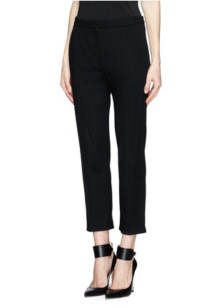 Front View - Click To Enlarge - ALEXANDER MCQUEEN - Cropped tailored pants