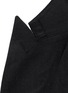 Detail View - Click To Enlarge - ALEXANDER MCQUEEN - Zip herringbone wool blazer