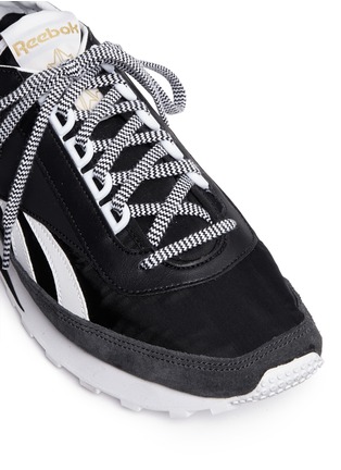 Detail View - Click To Enlarge - REEBOK - 'Aztec WL' colourblock leather combo sneakers