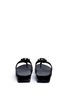 Back View - Click To Enlarge - FITFLOP - 'Blossom II' beaded floral cluster patent flip flops