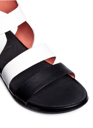 Detail View - Click To Enlarge - FITFLOP - 'Gladdie' colourblock leather sandals