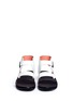 Front View - Click To Enlarge - FITFLOP - 'Gladdie' colourblock leather sandals