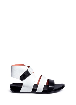 Main View - Click To Enlarge - FITFLOP - 'Gladdie' colourblock leather sandals