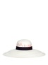 Figure View - Click To Enlarge - SENSI STUDIO - 'The Lady Ibiza' Viva La Vida Panama straw capeline hat
