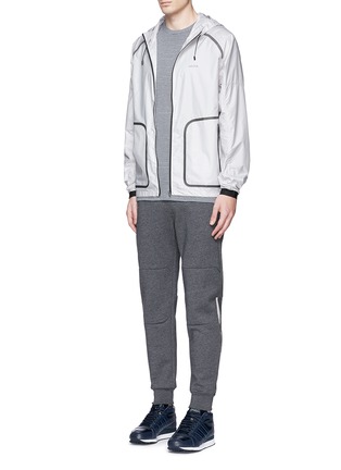 Figure View - Click To Enlarge - ISAORA - Bonded jersey sweatpants