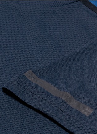Detail View - Click To Enlarge - ISAORA - 'Torque Performance' mesh jersey T-shirt