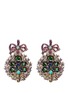 Main View - Click To Enlarge - ANABELA CHAN - 'Mirage' gemstone 18k yellow gold plated drop earrings