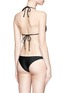 Back View - Click To Enlarge - MIKOH - 'Mokulua' macramé triangle bikini top