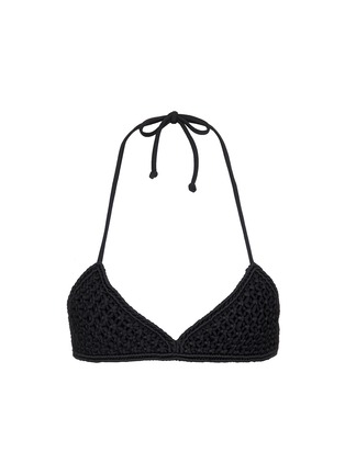 Main View - Click To Enlarge - MIKOH - 'Mokulua' macramé triangle bikini top