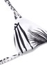 Detail View - Click To Enlarge - MIKOH - 'Kirra' palm leaf print triangle bikini top