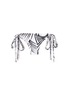 Main View - Click To Enlarge - MIKOH - 'Dreamland' palm leaf print lace side bikini bottoms