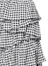 Detail View - Click To Enlarge - ISA ARFEN - 'Full-On' ruffle gingham check muslin skirt