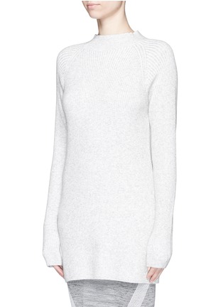 Front View - Click To Enlarge - 72883 - 'Finn' wool-cashmere rib knit sweater