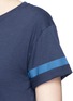 Detail View - Click To Enlarge - 72883 - 'Reflective' cotton jersey T-shirt