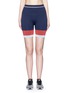 Main View - Click To Enlarge - 72883 - 'Cadet' circular knit high waist bike shorts