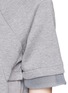 Detail View - Click To Enlarge - NIKE - 'Tech Fleece' mesh cuff jersey dress