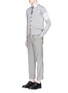 Figure View - Click To Enlarge - THOM BROWNE  - 'Fun Mix' patchwork houndstooth pants