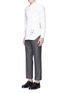 Figure View - Click To Enlarge - THOM BROWNE  - Palace embroidery cotton Oxford shirt