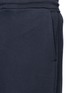 Detail View - Click To Enlarge - THOM BROWNE  - Stripe leg cotton sweatpants